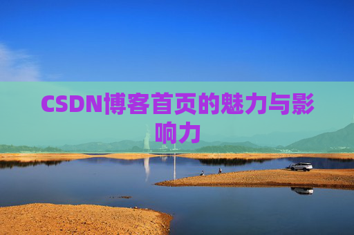 CSDN博客首页的魅力与影响力